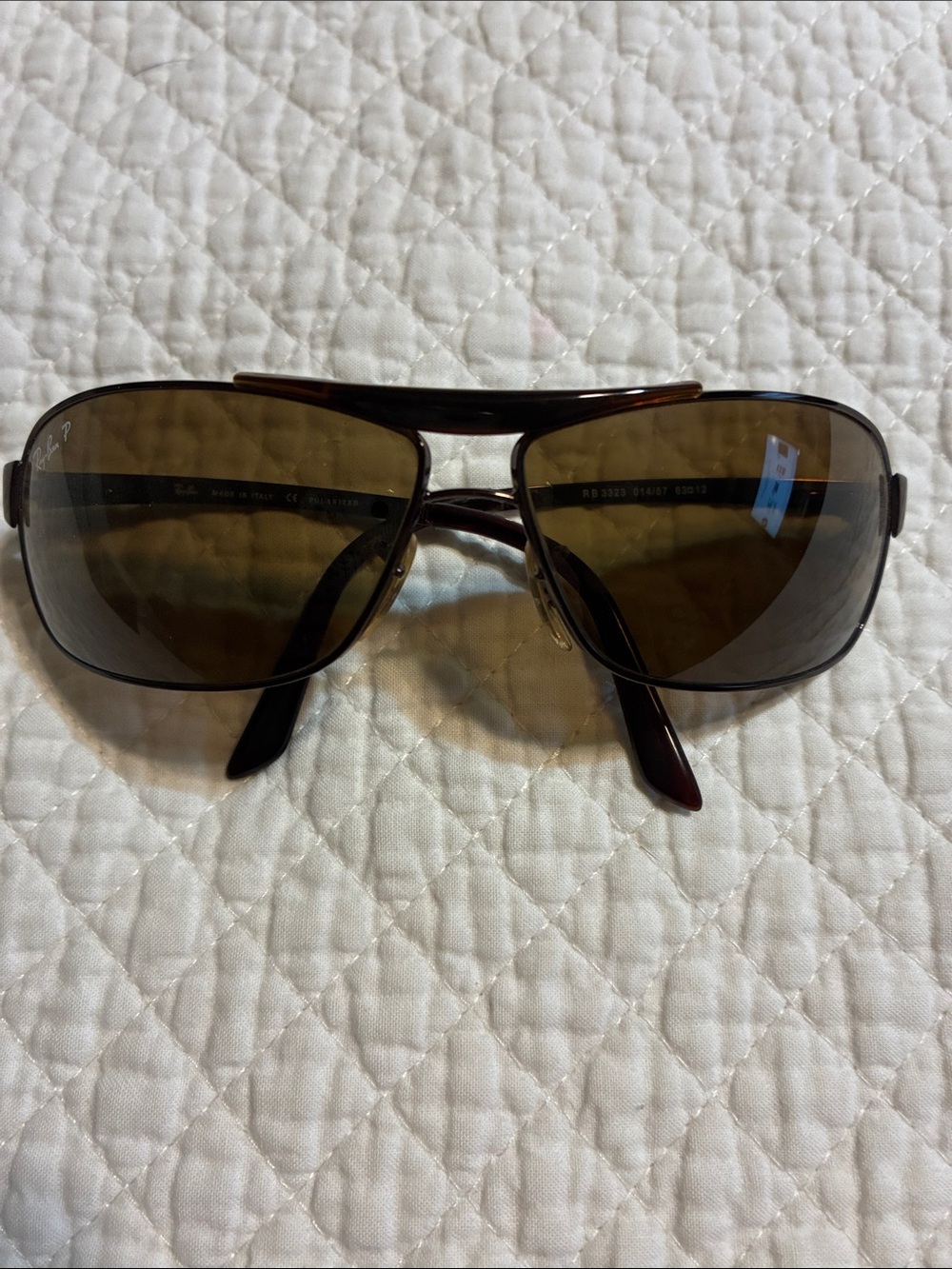 Ray-Ban Brown Lens and Brown Frame Aviator Sunglasses